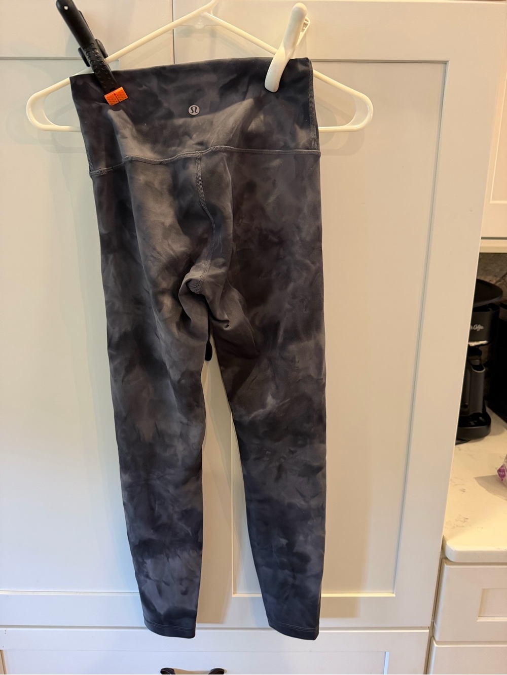 lululemon athletica wunder under Dark Gray Tie-Dye Leggings